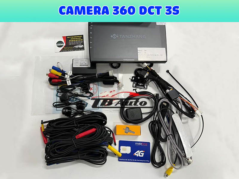 Camera 360 độ DCT 3S tại TB Auto