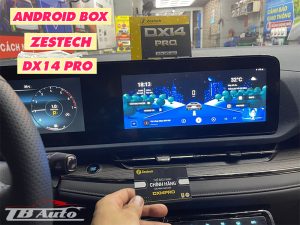 Trang bị bộ Android Box DX14 Pro Zestech cho xe tại TB Auto