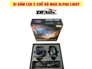 Đèn bi gầm 3 chế độ màu Alpha Light TB Auto