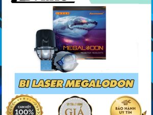 Đèn Bi Laser Aozoom Megalondon được thiết kế nhỏ gọn và tinh tế