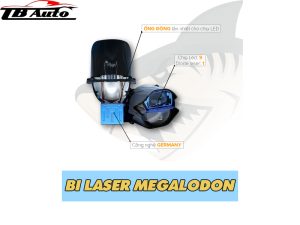 Bi laser Megalodon 3 Tính năng của đèn Bi Laser Aozoom Megalondon
