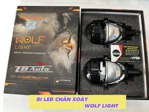 Mua đèn bi Led chân xoáy Wolf Light tại TB Auto