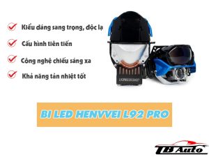 Bi led Henvvei L92 Pro  2 Một số tính năng tiên tiến của bi led Henvvei L92 Pro