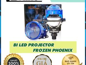 Lắp đèn bi led Projector Frozen Phoenix giá tốt tại TB Auto