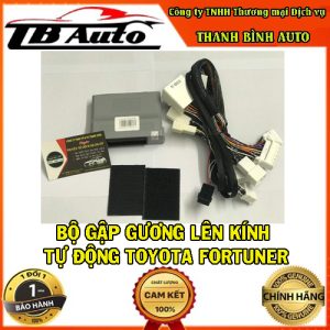Bộ gập gương lên kính tự động cho xe Toyota Fortuner