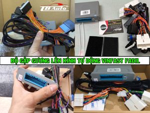 Bộ gập gương lên/xuống kính tự động xe Vinfast Fadil 3 bo gap guong len kinh tu dong vinfast fadil thanh binh auto 1