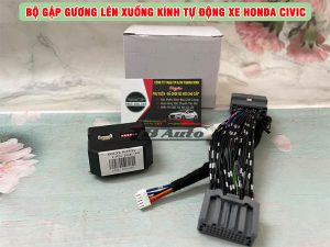 Bộ gập gương lên xuống kính tự động xe Honda Civic 4 bo gap guong len xuong kinh tu dong xe honda civic tbauto6
