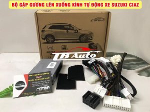 Bộ gập gương lên xuống kính tự động xe Suzuki Ciaz 4 Mua bộ gập gương lên xuống kính tự động xe Suzuki Ciaz giá tốt tại TB Auto