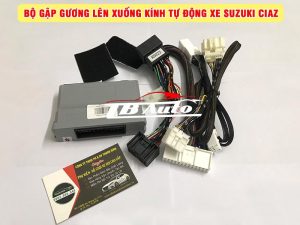 Bộ gập gương lên xuống kính tự động xe Suzuki Ciaz 2 Lắp bộ gập gương lên xuống kính tự động xe Suzuki Ciaz tại TPHCM uy tín
