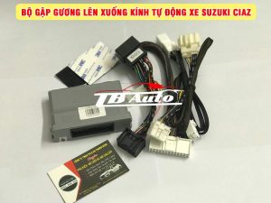 Bộ gập gương lên xuống kính tự động xe Suzuki Ciaz 3 Tính năng của bộ gập gương lên xuống kính tự động xe Suzuki Ciaz