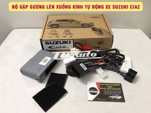 Bộ gập gương lên xuống kính tự động xe Suzuki Ciaz 1 Hình ảnh bộ gập gương lên xuống kính tự động xe Suzuki Ciaz tại TB Auto