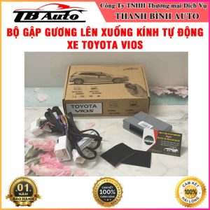Bộ gập gương lên xuống kính tự động xe Toyota Vios