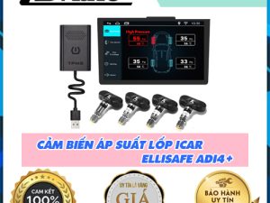 Lắp cảm biến áp suất lốp ICAR Ellisafe Adi4+ giá tốt tại TB Auto