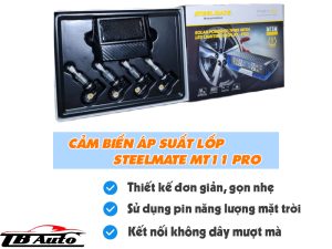 Các công dụng hữu ích có trên cảm biến áp suất lốp Steelmate TP - MT11 Pro