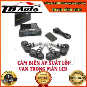 Cảm biến áp suất lốp van trong màn LCD