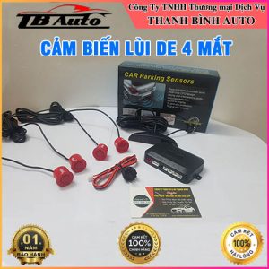 Cảm biến lùi de 4 mắt tại TB Auto