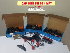 Hình ảnh cảm biến lùi de 4 mắt tại TB Auto