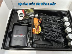 Cảm biến lùi tiến 6 mắt cho ô tô 3 cam bien lui tien 6 mat thanh binh auto 1