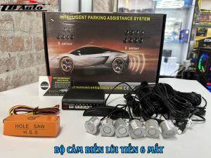 Cảm biến lùi tiến 6 mắt cho ô tô 1 cam bien lui tien 6 mat thanh binh auto 2 1