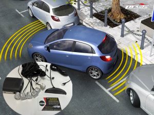 Cảm biến lùi tiến 6 mắt cho ô tô 2 cam bien lui tien 6 mat thanh binh auto 3