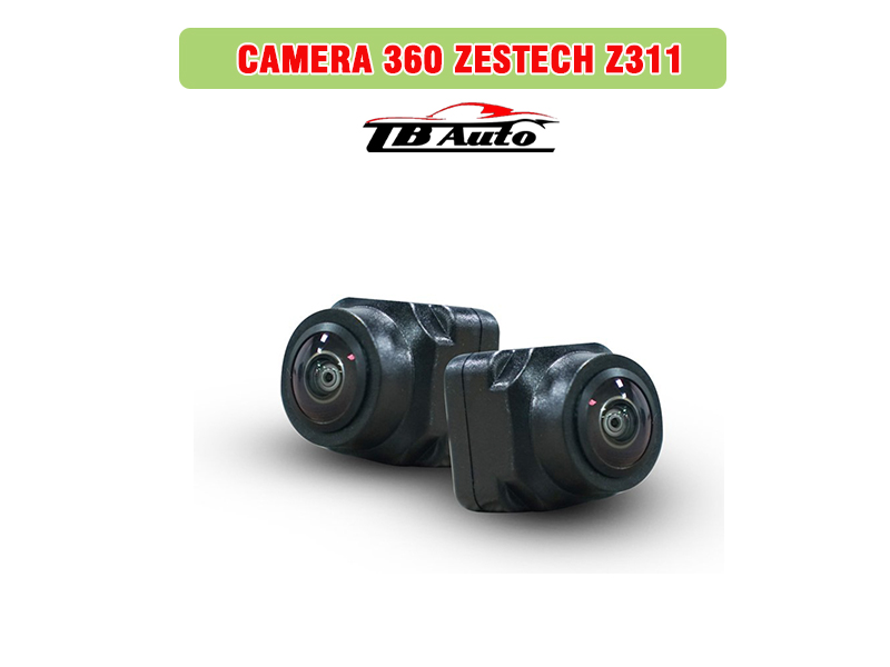 Camera 360 Zestech Z311 có khả năng ghi hình toàn cảnh với mỗi góc quay là 180 độ