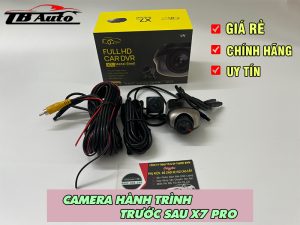 Camera hành trình trước sau X7 Pro 3 Camera hành trình trước sau X7 Pro giá tốt tại TB Auto