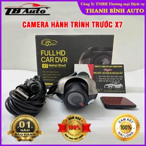 Địa chỉ lắp camera hành trình trước X7