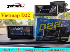 Lắp camera hành trình Vietmap D22 giá tốt tại TB Auto