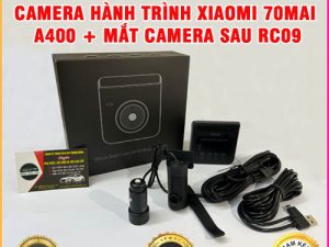 Camera hành trình 70mai A400 + mắt camera sau RC09 tại TB Auto