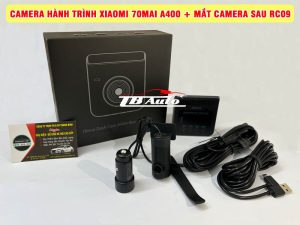 Camera hành trình 70mai A400 + mắt camera sau RC09 tại TB Auto