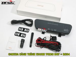 Camera hành trình gương 70mai D07 + RC04 3 camera hanh trinh xiaomi 70mai d07 rc04 thanh binh auto 2