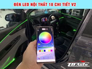 Đèn Led nội thất 18 chi tiết V2 2 Đèn led viền nội thất 18 chi tiết V2
