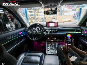 Led nội thất ma trận 2 den led noi that ma tran o to thanh binh auto 2