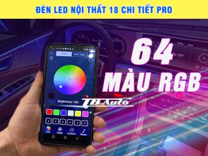 Đèn Led viền nội thất 18 chi tiết Pro
