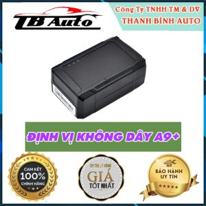Trang bị định vị không dây A9+ cho xe tại TB Auto