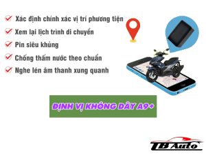 Một số chức năng có trên định vị không dây A9+