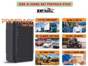 Định vị không dây Protrack VT03F có thiết kế nhỏ gọn, dễ dàng đặt và giấu kín ở nhiều nơi khác nhau