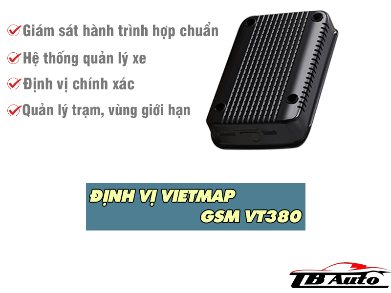 Trang bị định vị Vietmap GSM VT380 cho xe tại TB Auto