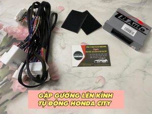 Những tính năng có trên gập gương lên kính Honda City