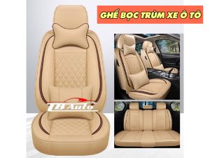 Ghế bọc trùm xe ô tô 2 Bọc ghế trùm xe chất lượng tại TB Auto