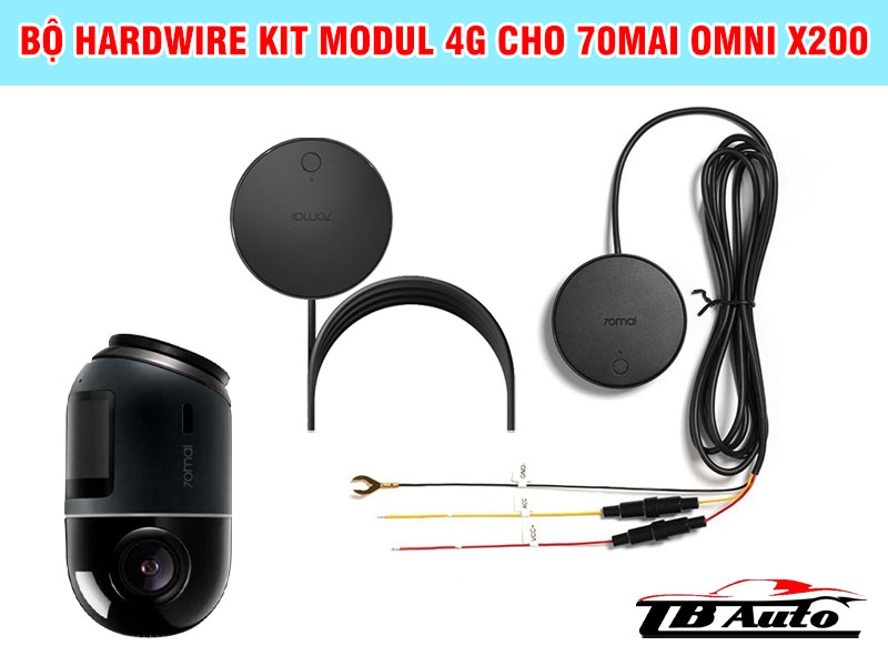 Bộ Hardwire Kit Modul 4G cho 70mai Omni X200 