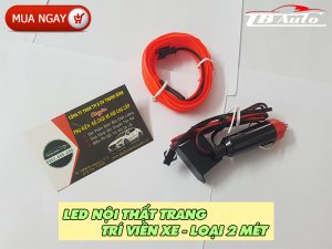 Led nội thất trang trí viền xe - loại 2m 1 Led nội thất trang trí viền xe có những ưu điểm gì?