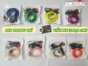 Led nội thất trang trí viền xe - loại 2m 2 Đặc điểm về bộ led trang trí viền xe