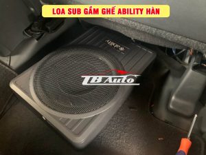 Địa chỉ lắp loa sub gầm ghế Ability Hàn tại TPHCM uy tín