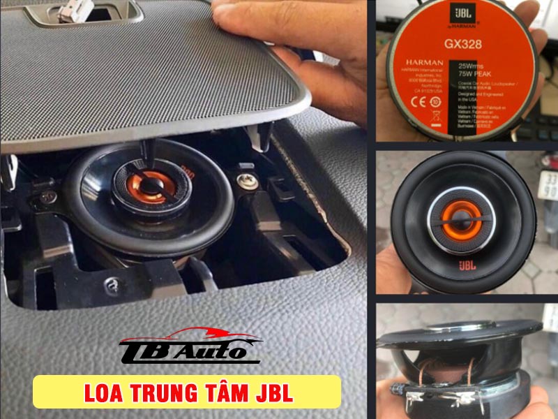 Loa trung tâm JBL giúp cải thiện chất lượng âm thanh cho xe ô tô 