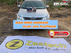 Trang bị màn hình Android Oled 360 Platinum cho xe tại TB Auto