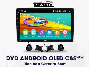 Màn hình Android Oled C8S New liền camera 360 1 Màn hình Android Oled C8S New liền camera 360 TB Auto