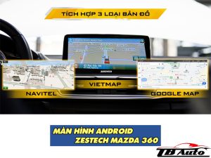 Tính năng vượt trội có trên màn hình Zestech Mazda 360