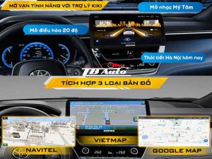 Màn hình Android Zestech MLK Toyota Cross có khả năng điều khiển bằng giọng nói