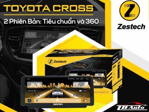 Màn hình Android Zestech MLK Toyota Cross với thiết kế đẹp cùng khả năng vận hành mạnh mẽ